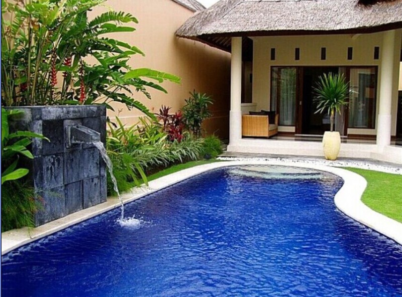 游泳池工程-私家别墅泳池图片